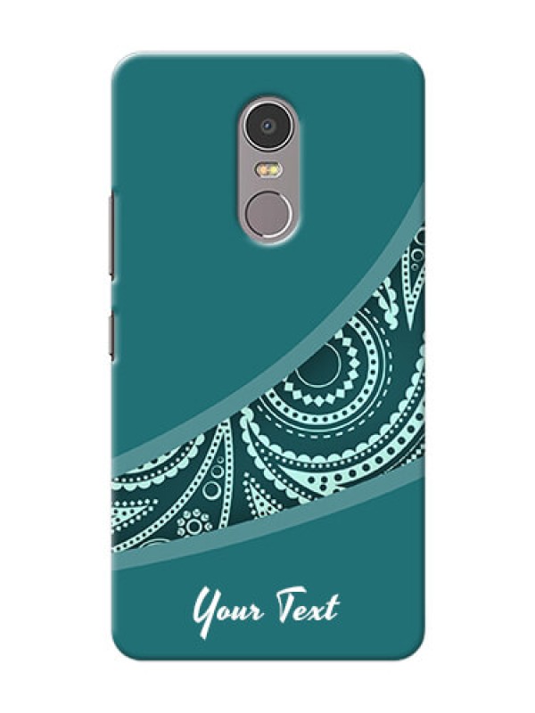 Custom Lenovo K6 Note Custom Phone Covers: semi visible floral Design