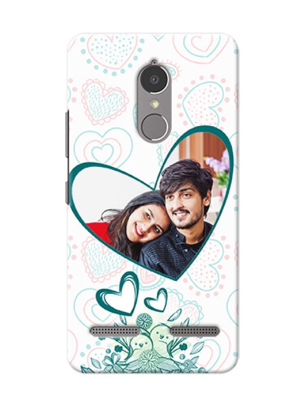 Custom Lenovo Vibe K6 Power Couples Picture Upload Mobile Case Design