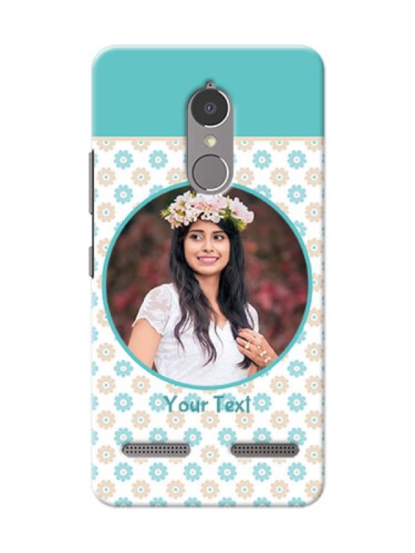 Custom Lenovo Vibe K6 Power Beautiful Flowers Design Mobile Case Design