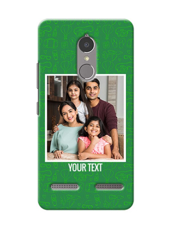 Custom Lenovo Vibe K6 Power Multiple Picture Upload Mobile Back Cover Design