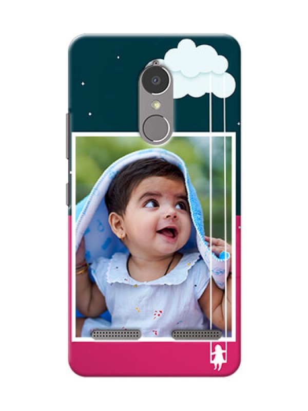 Custom Lenovo Vibe K6 Power Cute Girl Abstract Mobile Case Design