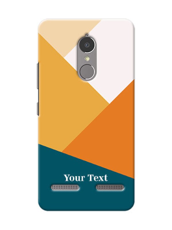 Custom Lenovo K6 Power Custom Phone Cases: Stacked Multi-colour Design