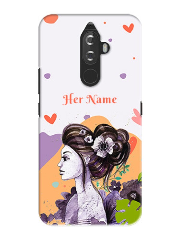 Custom Lenovo K8 Note Custom Mobile Case with Woman And Nature Design
