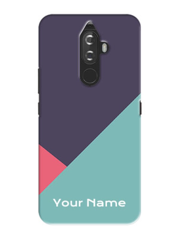 Custom Lenovo K8 Note Custom Phone Cases: Tri Color abstract Design