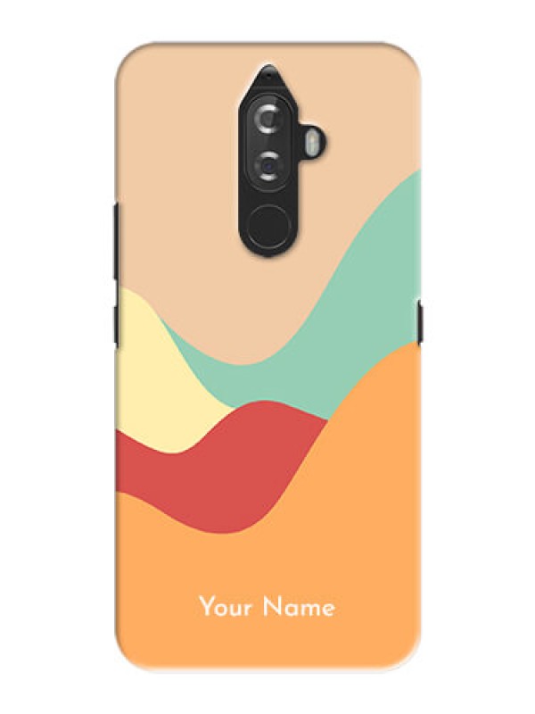 Custom Lenovo K8 Note Custom Mobile Case with Ocean Waves Multi-colour Design
