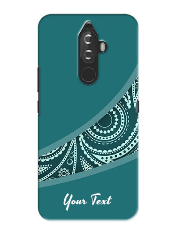 Custom Lenovo K8 Note Custom Phone Covers: semi visible floral Design