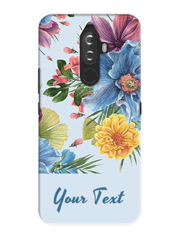 Custom Lenovo K8 Note Custom Phone Cases: Stunning Watercolored Flowers Painting Design