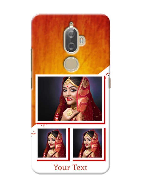 Custom Lenovo K8 Plus Wedding Memories Mobile Cover Design