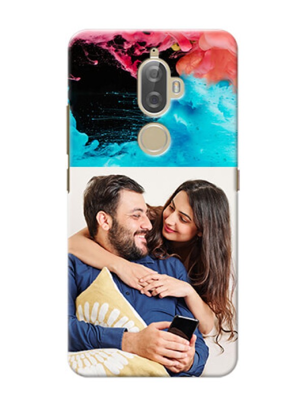 Custom Lenovo K8 Plus best friends quote with acrylic painting Design