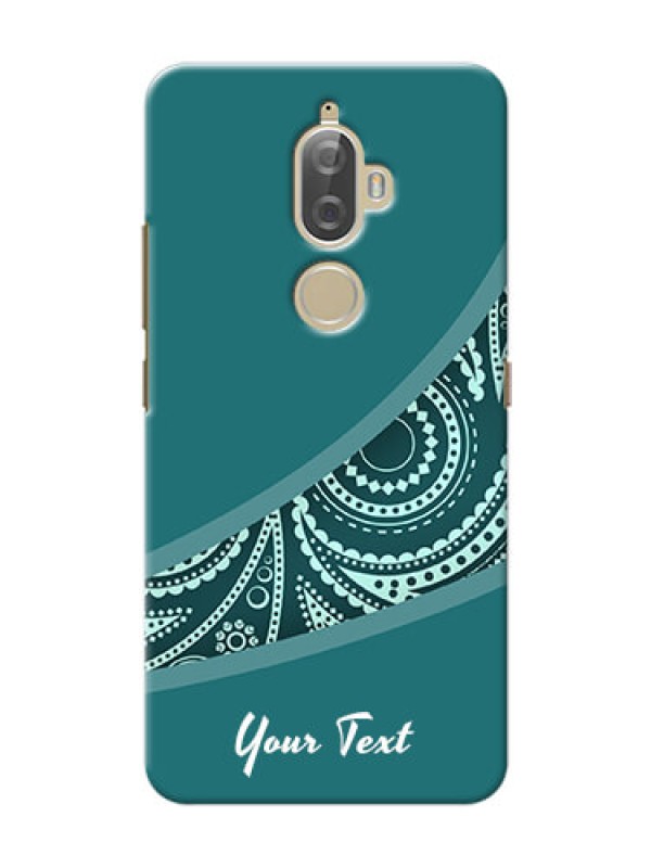 Custom Lenovo K8 Plus Custom Phone Covers: semi visible floral Design