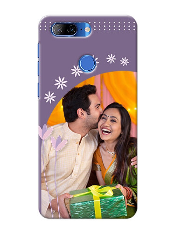Custom Lenovo K9 Phone covers for girls: lavender flowers design 