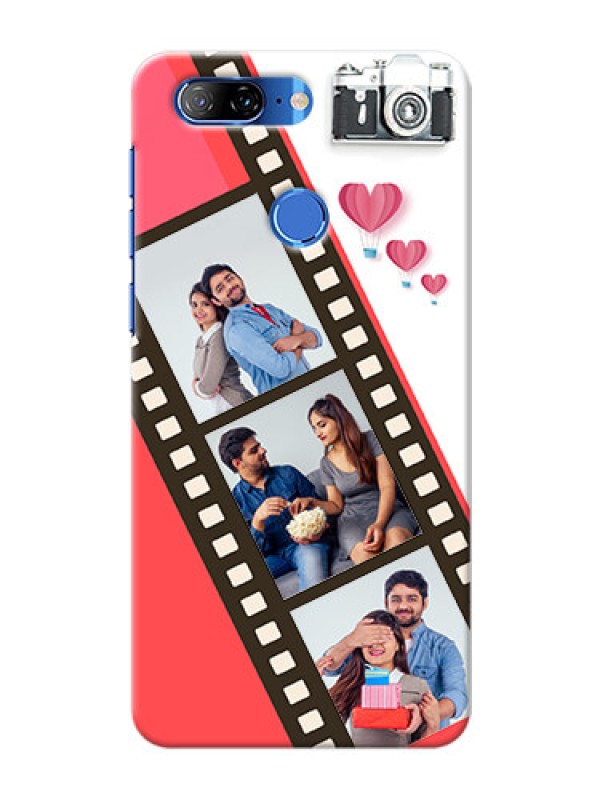 Custom Lenovo K9 custom phone covers: 3 Image Holder with Film Reel