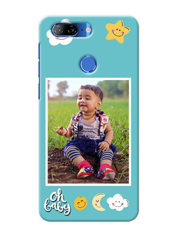 Custom Lenovo K9 Personalised Phone Cases: Smiley Kids Stars Design