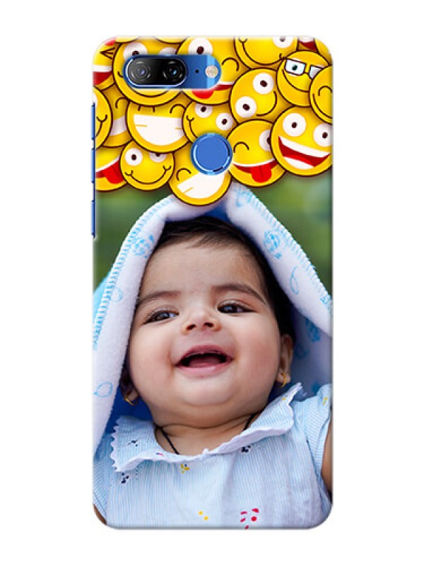 Custom Lenovo K9 Custom Phone Cases with Smiley Emoji Design