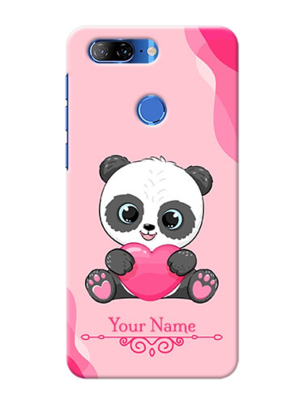 Custom Lenovo K9 Mobile Back Covers: Cute Panda Design