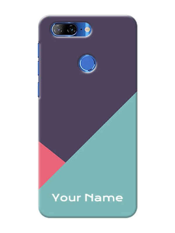 Custom Lenovo K9 Custom Phone Cases: Tri Color abstract Design