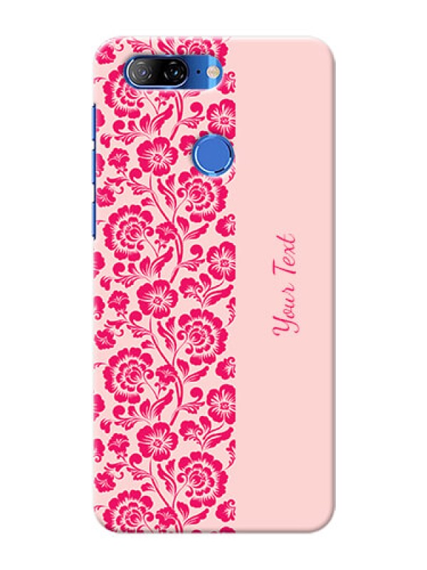 Custom Lenovo K9 Phone Back Covers: Attractive Floral Pattern Design