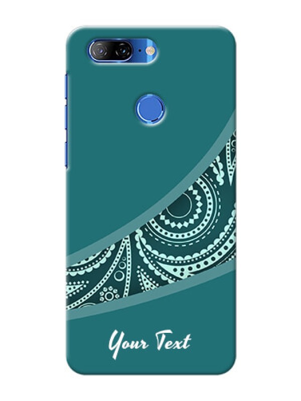 Custom Lenovo K9 Custom Phone Covers: semi visible floral Design