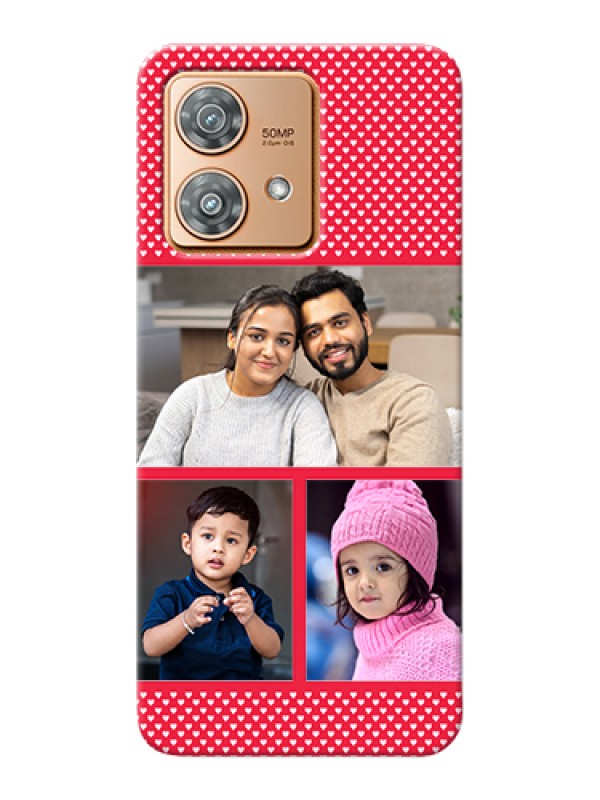 Custom Motorola Edge 40 Neo Custom Hard Phone Case - Bulk Photo Upload Design