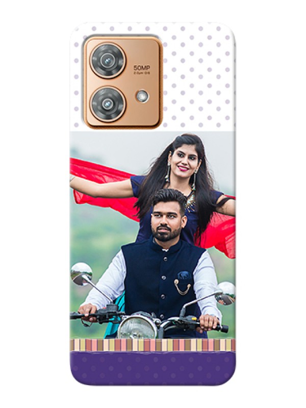 Custom Motorola Edge 40 Neo Custom Hard Phone Case - Cute Family Design