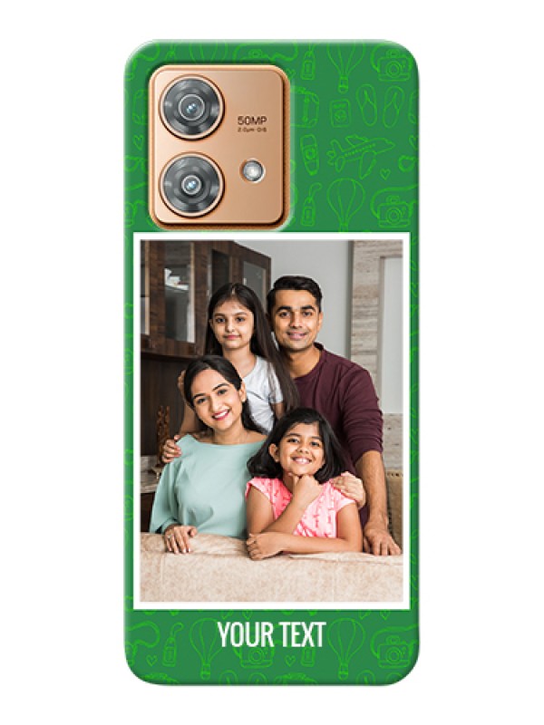 Custom Motorola Edge 40 Neo Custom Hard Phone Case - Picture Upload Design