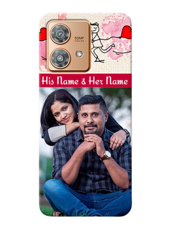 Custom Motorola Edge 40 Neo Custom Hard Phone Case - You And Me Case Design