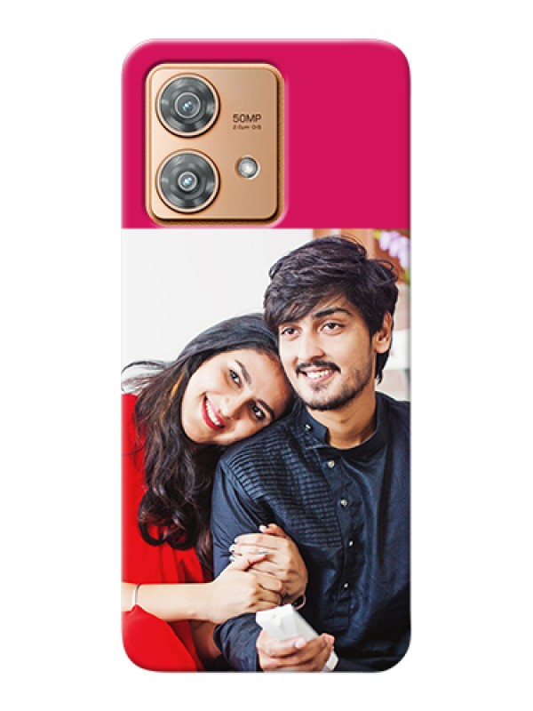 Custom Motorola Edge 40 Neo Custom Hard Phone Case - Anniversary Cover Design