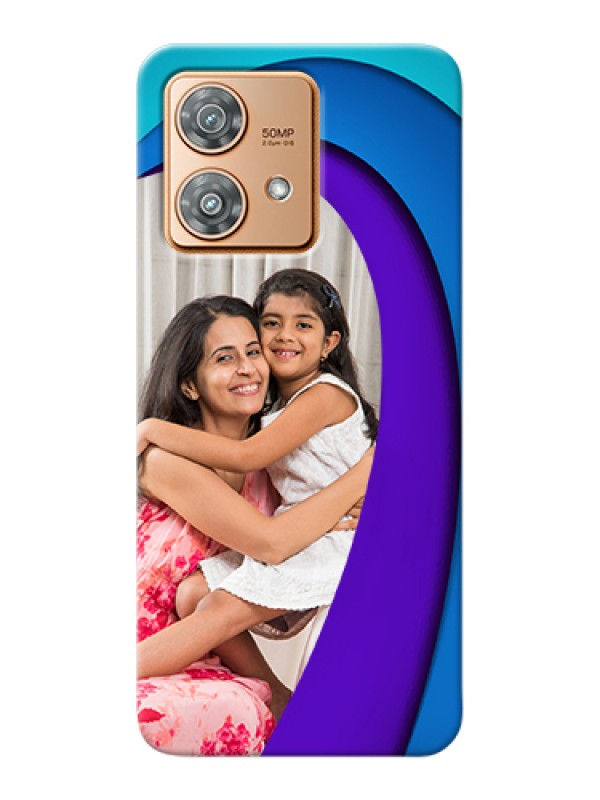 Custom Motorola Edge 40 Neo Custom Hard Phone Case - Simple Pattern Design