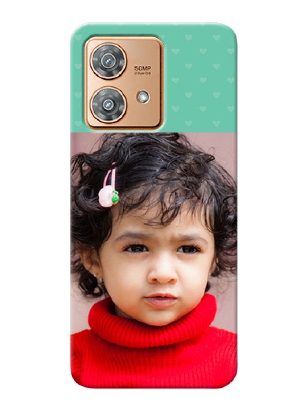 Custom Motorola Edge 40 Neo Custom Hard Phone Case - Lovers Picture Design