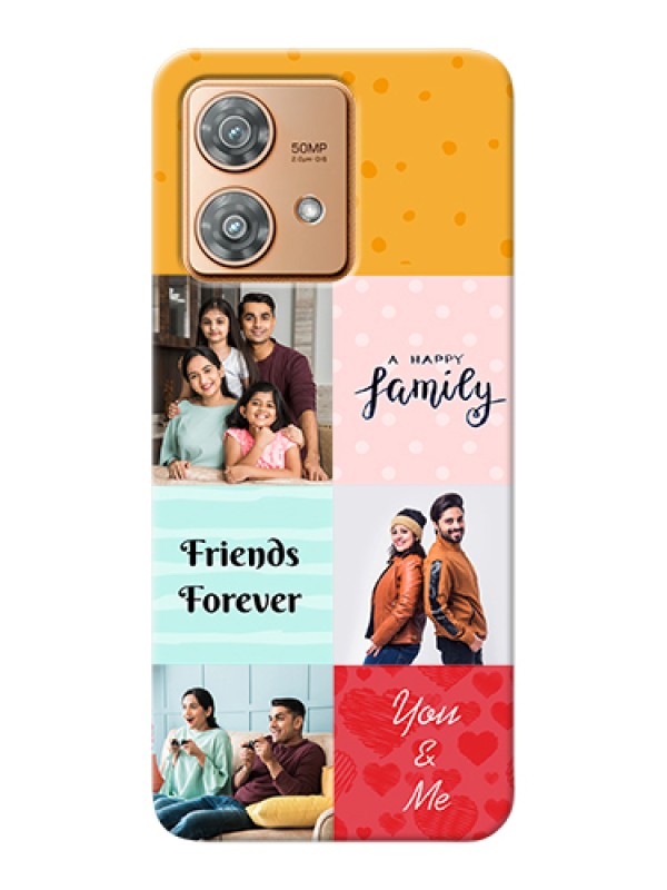 Custom Motorola Edge 40 Neo Custom Hard Phone Case - Images With Quotes Design