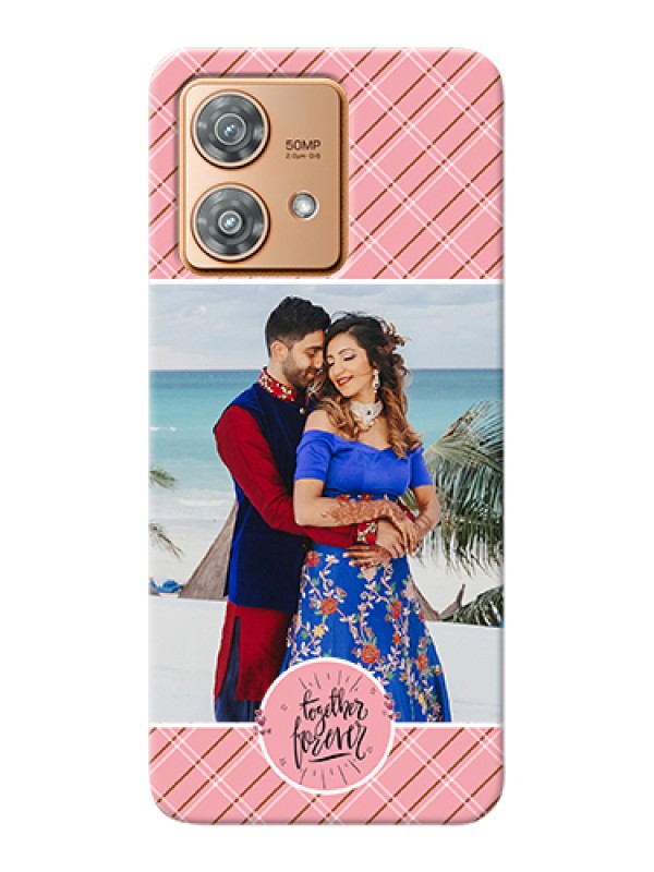 Custom Motorola Edge 40 Neo Custom Hard Phone Case - Together Forever Design