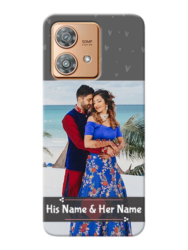 Custom Motorola Edge 40 Neo Custom Hard Phone Case - Buy Love Design With Photo Online