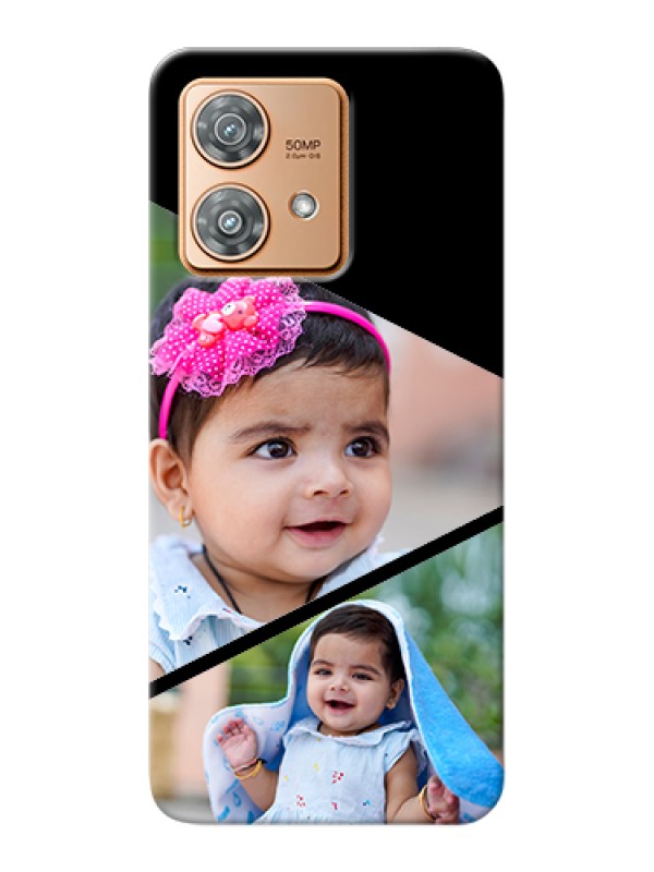 Custom Motorola Edge 40 Neo Custom Hard Phone Case - Semi Cut Design