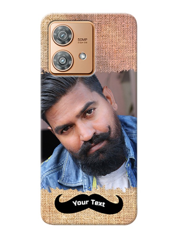 Custom Motorola Edge 40 Neo Custom Hard Phone Case - With Texture Design