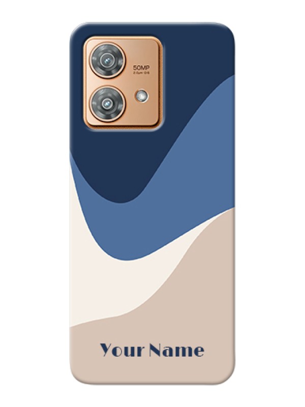 Custom Motorola Edge 40 Neo Custom Hard Phone Case - Abstract Drip Art Design