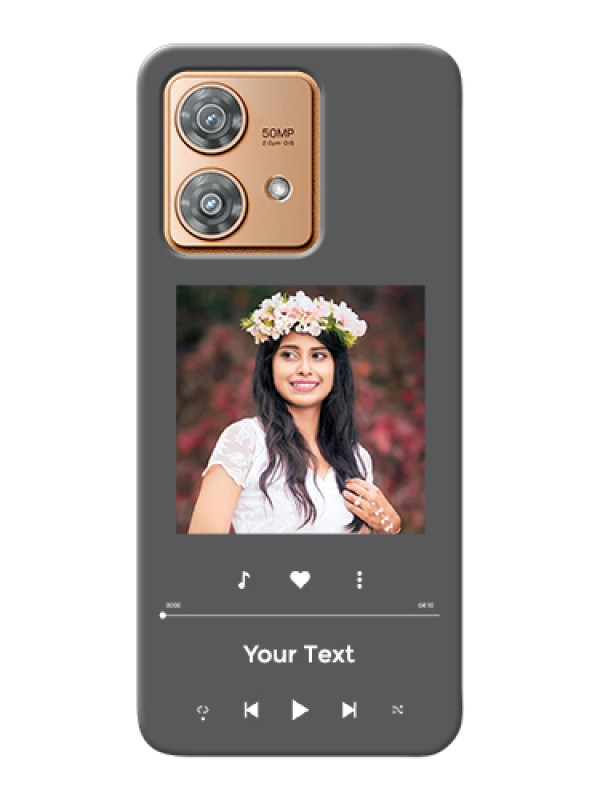 Custom Motorola Edge 40 Neo Custom Hard Phone Case - Play The Music Design