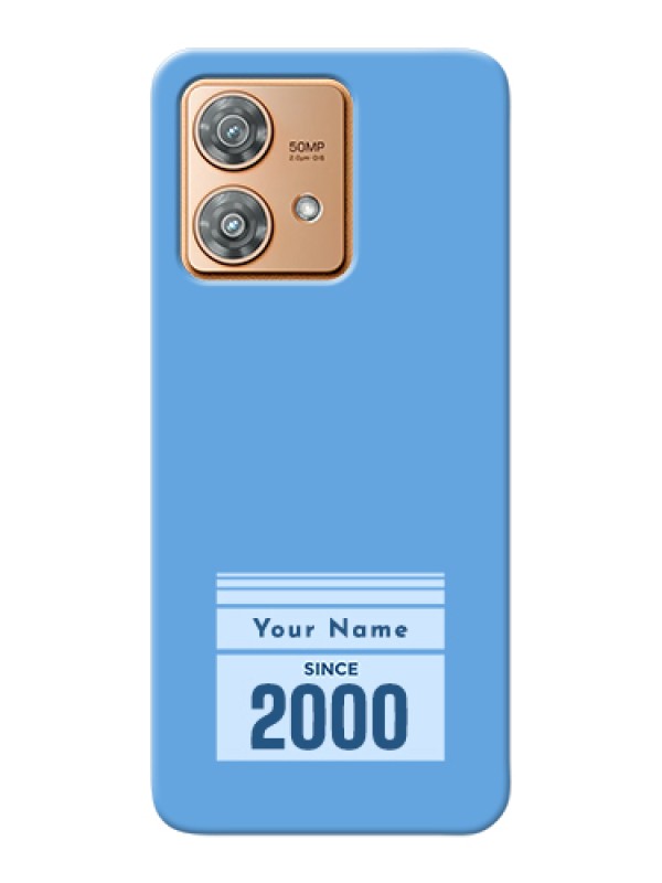 Custom Motorola Edge 40 Neo Custom Hard Phone Case - Custom Year Of Birth Design