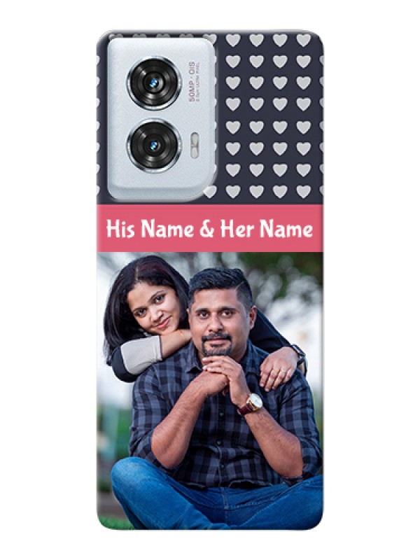 Custom Motorola Edge 50 Fusion Custom Hard Phone Case - Love Symbols Design