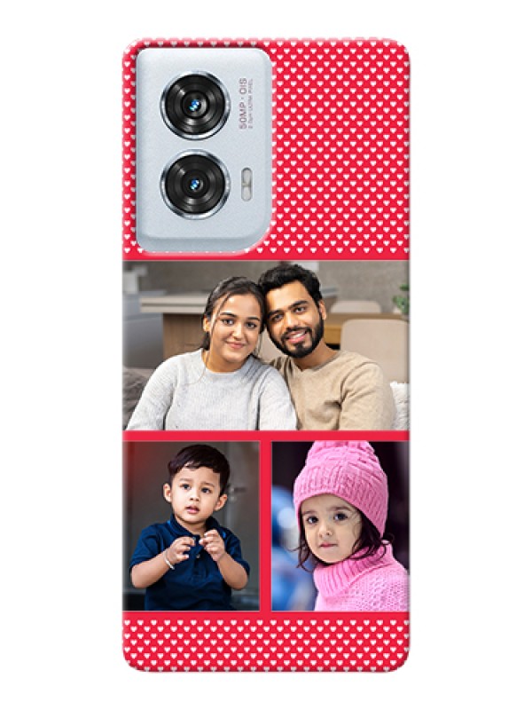 Custom Motorola Edge 50 Fusion Custom Hard Phone Case - Bulk Photo Upload Design