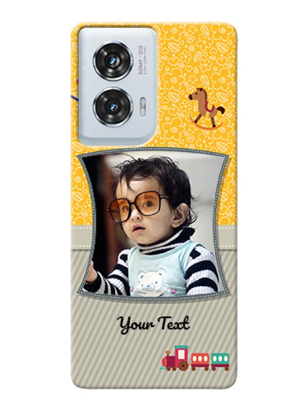 Custom Motorola Edge 50 Fusion Custom Hard Phone Case - Baby Picture Upload Design