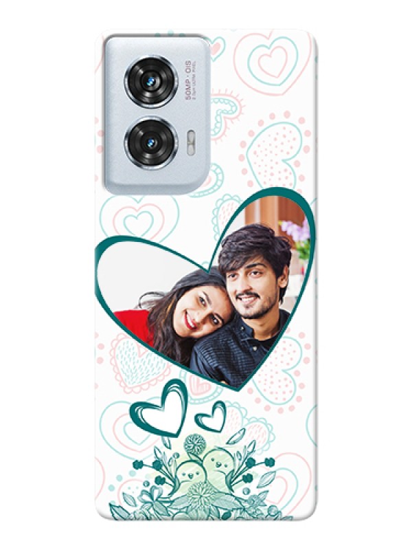 Custom Motorola Edge 50 Fusion Custom Hard Phone Case - Premium Couple Design
