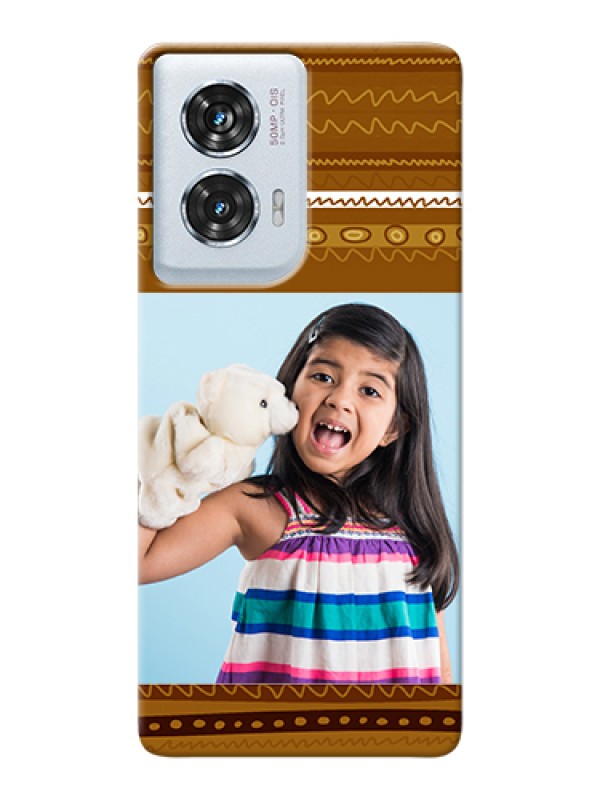 Custom Motorola Edge 50 Fusion Custom Hard Phone Case - Friends Picture Upload Design