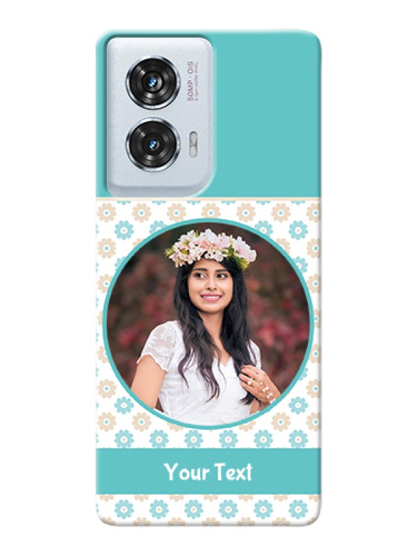 Custom Motorola Edge 50 Fusion Custom Hard Phone Case - Beautiful Flowers Design