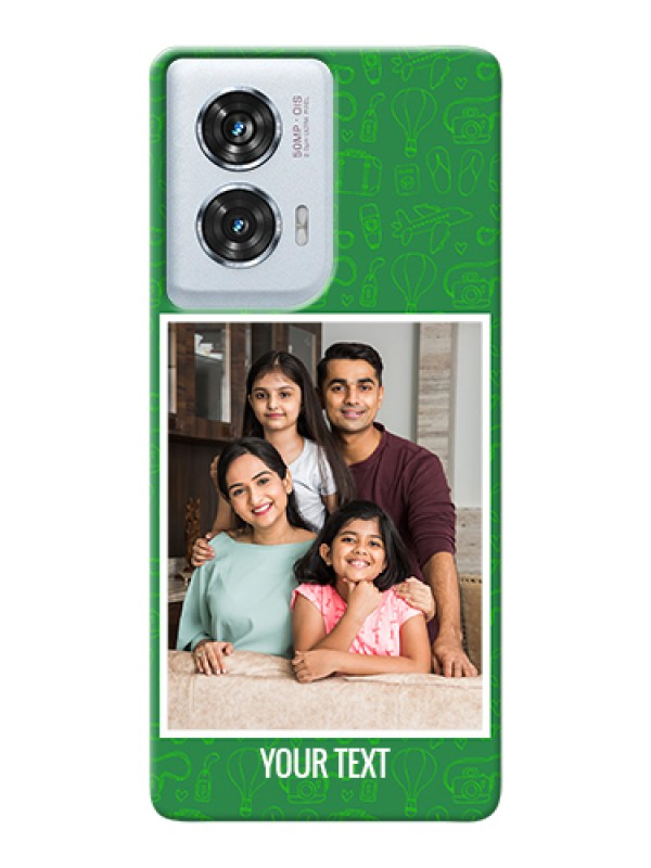 Custom Motorola Edge 50 Fusion Custom Hard Phone Case - Picture Upload Design