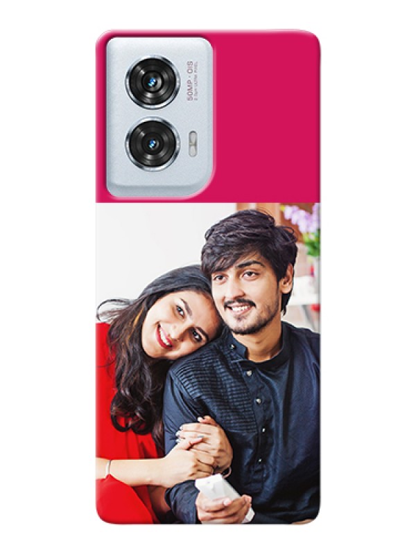 Custom Motorola Edge 50 Fusion Custom Hard Phone Case - Anniversary Cover Design