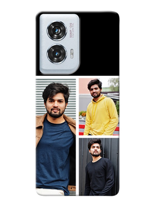 Custom Motorola Edge 50 Fusion Custom Hard Phone Case - Upload Multiple Picture Design