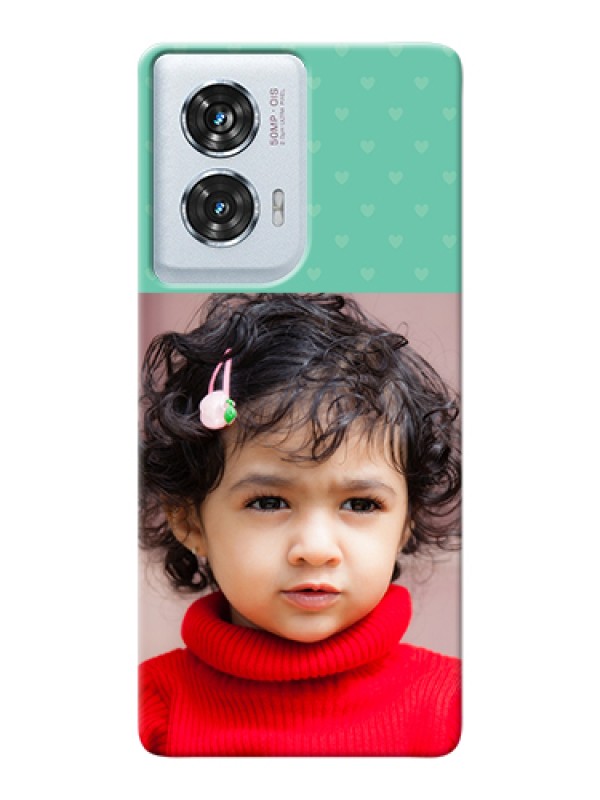 Custom Motorola Edge 50 Fusion Custom Hard Phone Case - Lovers Picture Design