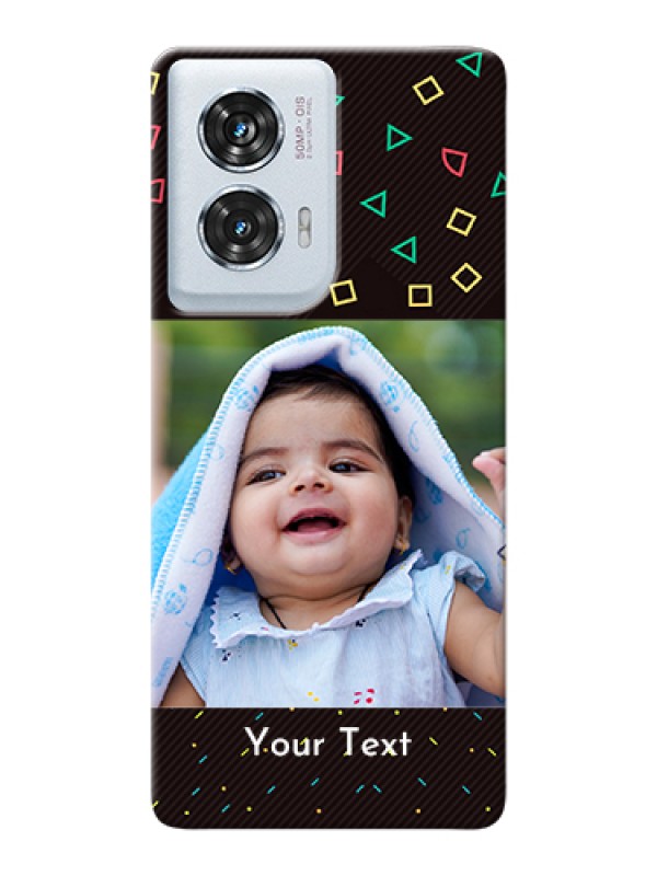 Custom Motorola Edge 50 Fusion Custom Hard Phone Case - With Confetti Birthday Design