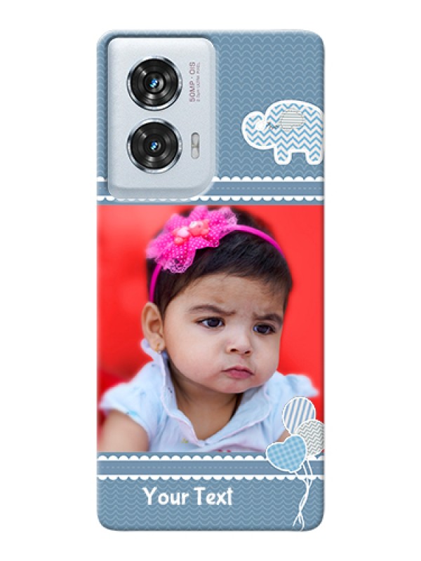 Custom Motorola Edge 50 Fusion Custom Hard Phone Case - With Kids Pattern Design