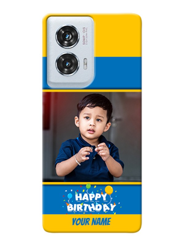 Custom Motorola Edge 50 Fusion Custom Hard Phone Case - Birthday Wishes Design